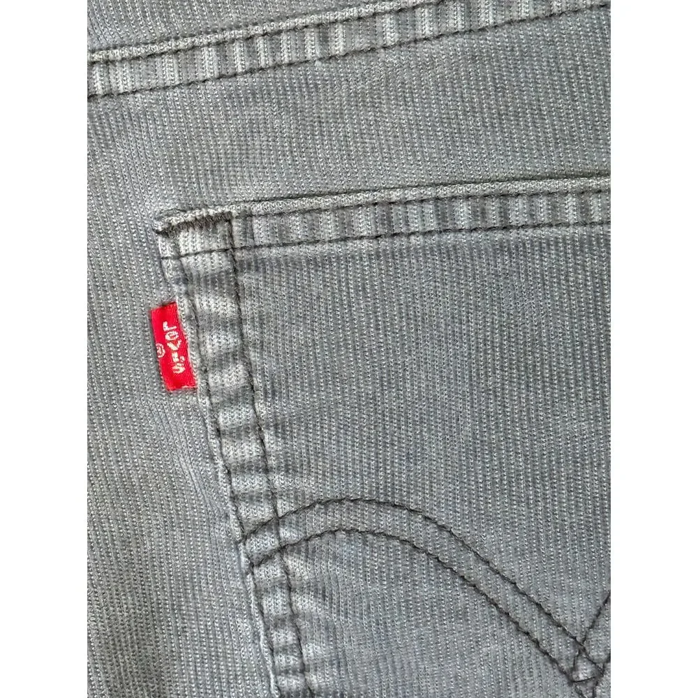 Levi’s 559 Relaxed Straight Gray Corduroy Pants Men’s 30x30 Classic Fit